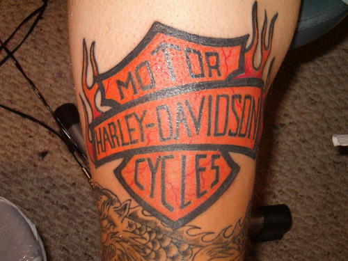 Harley Davidson Tattoos