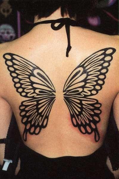 bat wings tattoo. Bat Wings Tattoos middot; Butterfly