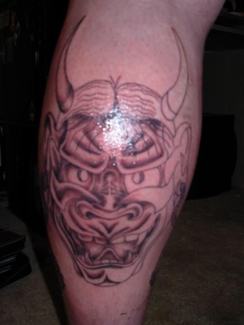 Hari Mask Tattoo Posted on April 23 2010 Leave a comment