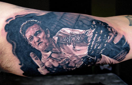 Johnny Cash Tattoo Posted on April 17 2010 1 Comment