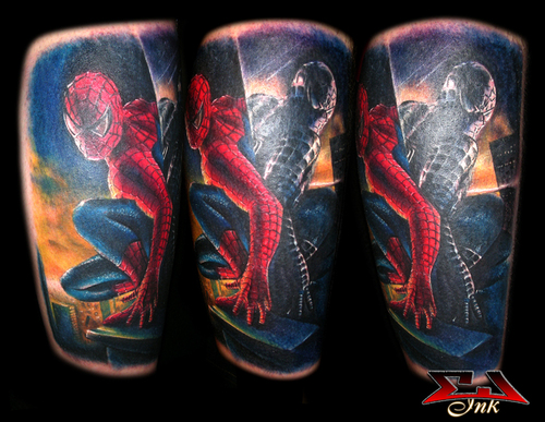 Spiderman Tattoos