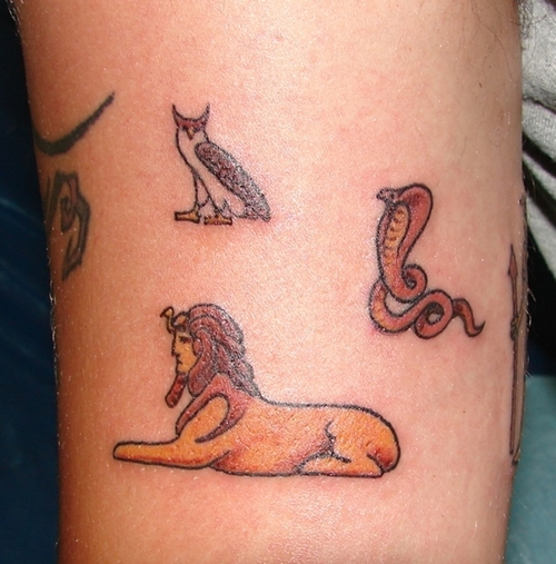 egyptian tattoo. Stars Tattoos on Shoulder →