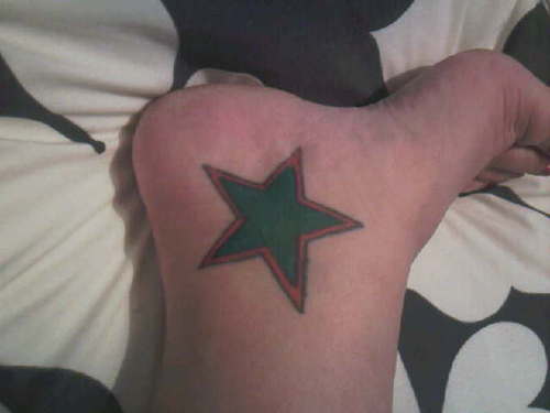 Hell Star Tattoo Posted on June 15 2010 2 Comments