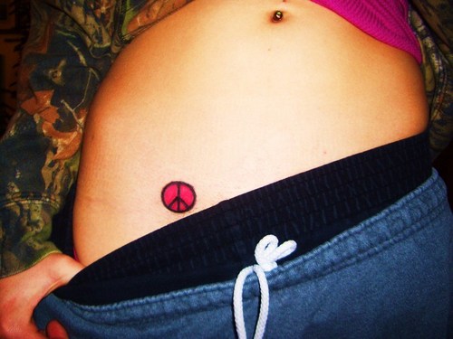 peace tattoo. Peace Tattoo Symbol