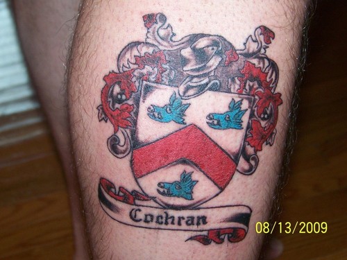 coat of arms tattoo. Coat of Arms Tattoo