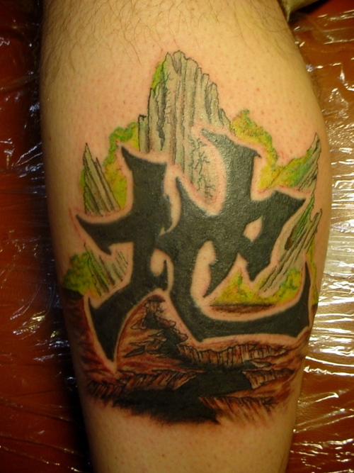 earth tattoo. Earth Tattoo Design
