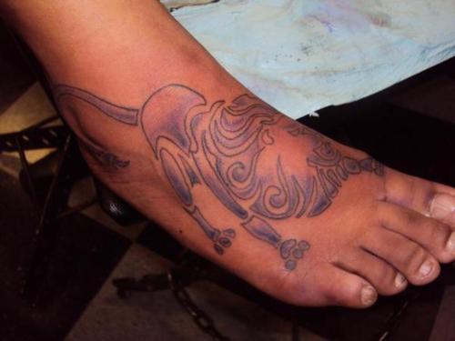 Maori Shoulder Tattoo 