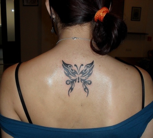 Tribal Butterfly Tattoo Posted on January 25 2011 1 Comment