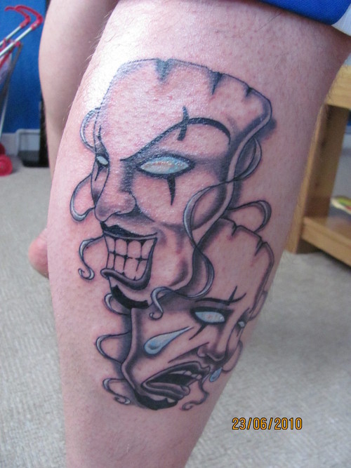 Mask Tattoos Posted on February 12 2011 Leave a comment