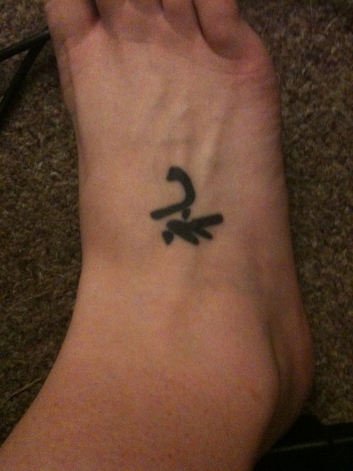 Rei Kanji Tattoo Posted on February 6 2011 1 Comment