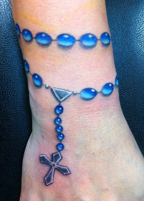 Rosary Tattoo Posted on February 12 2011 2 Comments