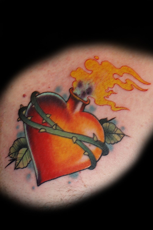 Tribal Heart Tattoos For Women. Tribal Heart Tattoos – A