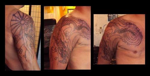 Japanese Dragon Tattoo Posted on October 14 2011 1 Comment